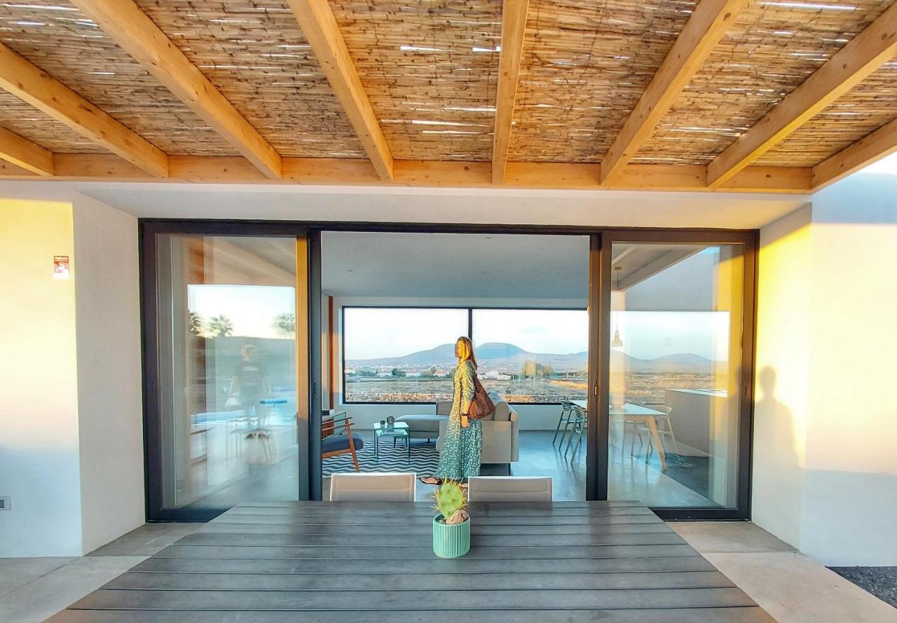 Villa Tabaiba En Lajares Con Piscina Extérieur photo