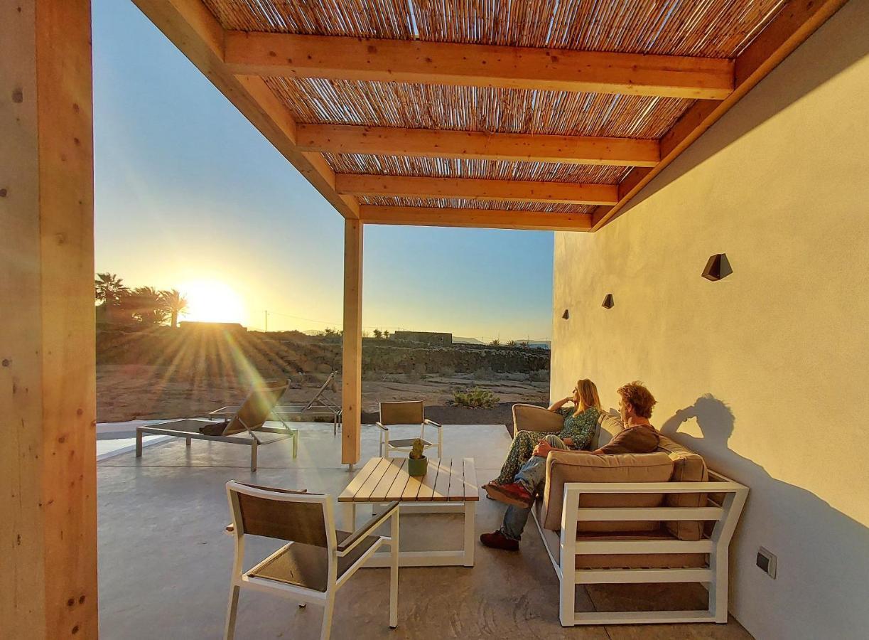Villa Tabaiba En Lajares Con Piscina Extérieur photo
